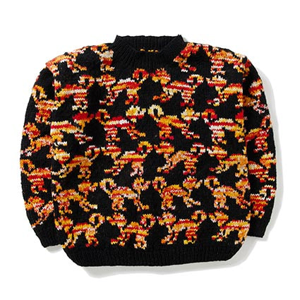 Crew Neck Knit-Cats & Dogs