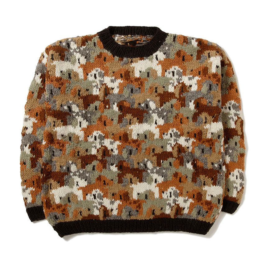 Crew Neck Knit-Dogs