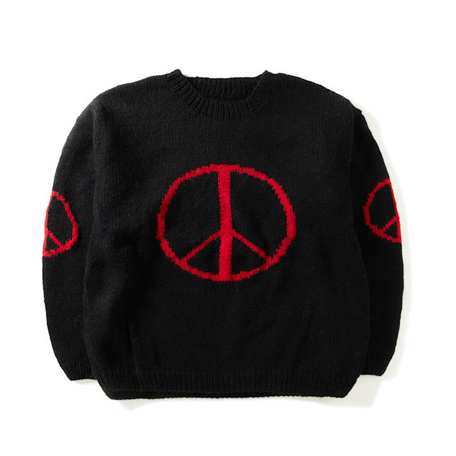 Big Peace Crew Neck Knit – ALTAGRACIA WEB STORE