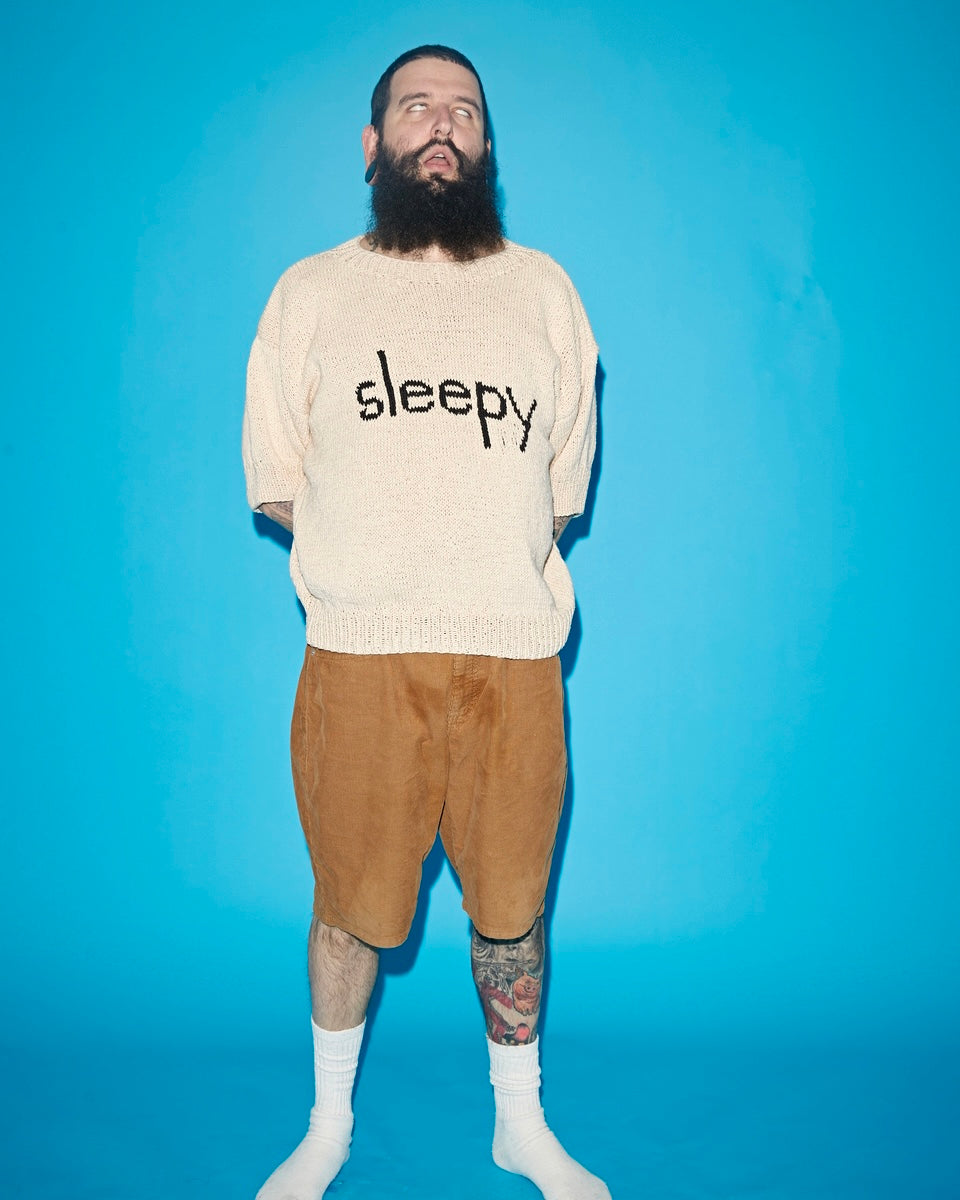 S/S Crew neck knit-sleepy