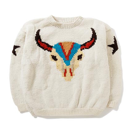Crew Neck Knit-Longhorn