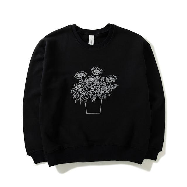 Machine Embroidery Sweat-GAZANIA