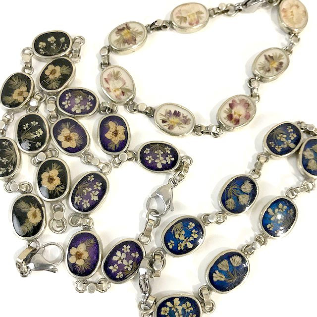 Gustavo / Flower Chain Bracelet