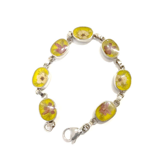 Gustavo / Flower Chain Bracelet