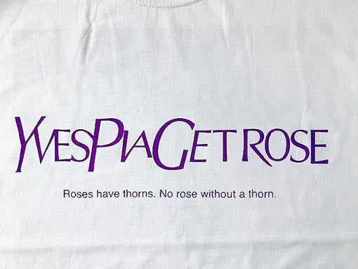 #Rose Long Sleeve T-Shirts YVES