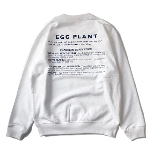 Vegetable EMB C/N Sweat - EGG PLANT