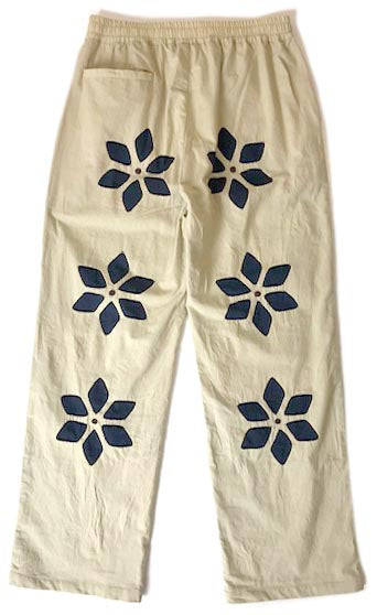 Flower Cut Work Easy Pants