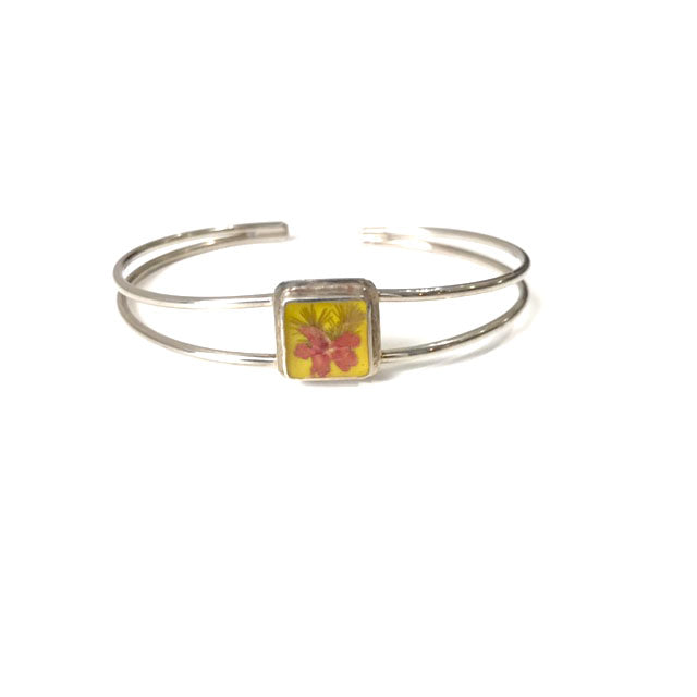 Gustavo / flower extrafine bracelet NEW COLOR 1.square 2.triangle 3.round