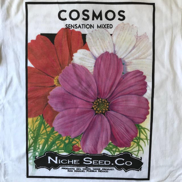FLOWER SEEDS TEE / COSMOS