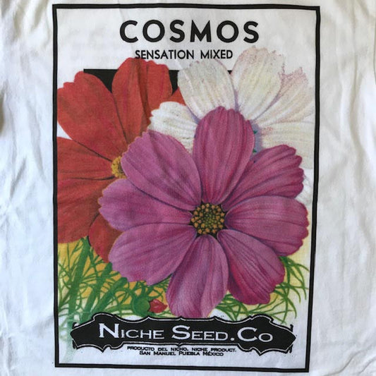 FLOWER SEEDS TEE / COSMOS