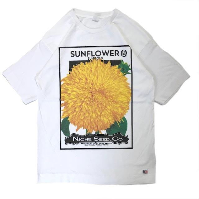 FLOWER SEEDS TEE / SUNFLOWER