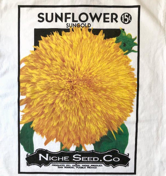FLOWER SEEDS TEE / SUNFLOWER