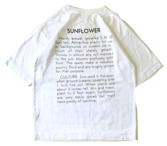 FLOWER SEEDS TEE / SUNFLOWER