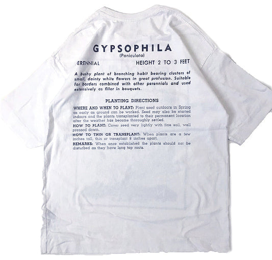 FLOWER SEEDS TEE / GYPSOPHILA