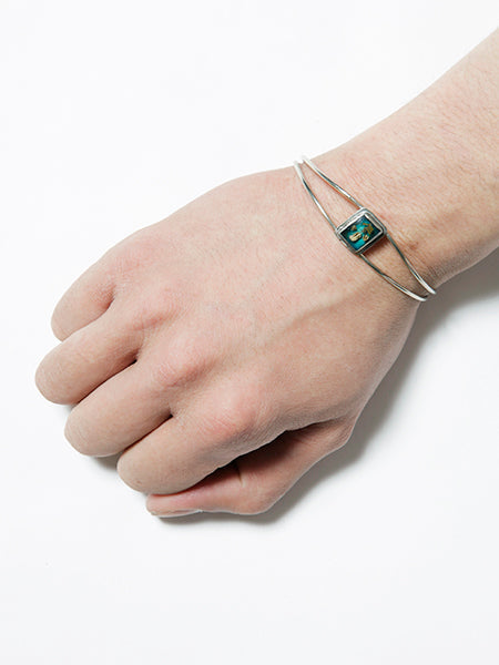 Gustavo (グスタボ) / flower extrafine bracelet 1.square 2.triangle 3.round