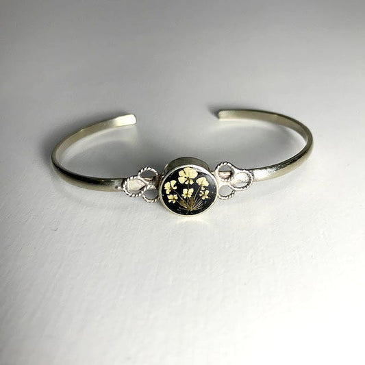Gustavo / Flower Round Narrow Bracelet