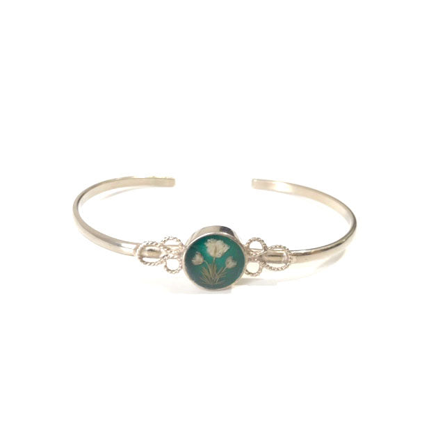 Gustavo / Flower Round Narrow Bracelet