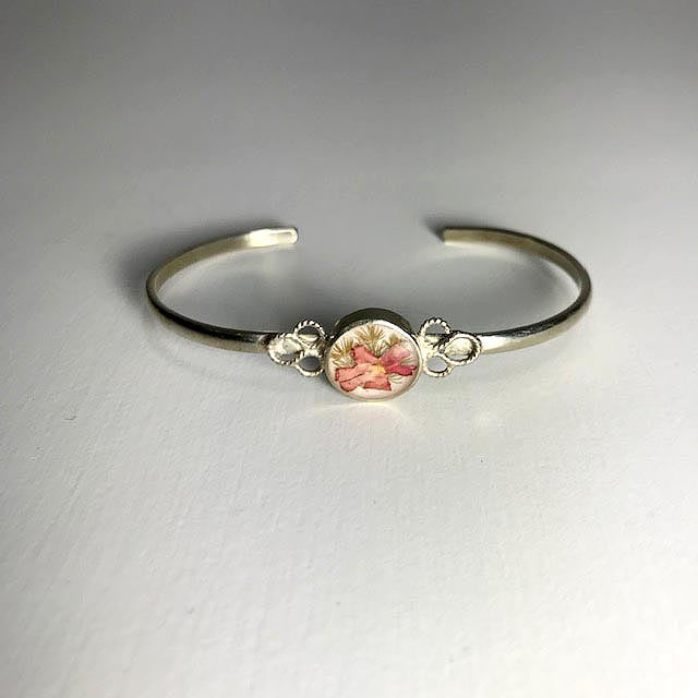 Gustavo / Flower Round Narrow Bracelet