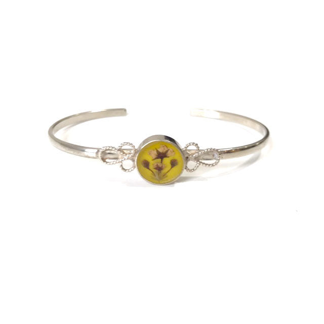 Gustavo / Flower Round Narrow Bracelet