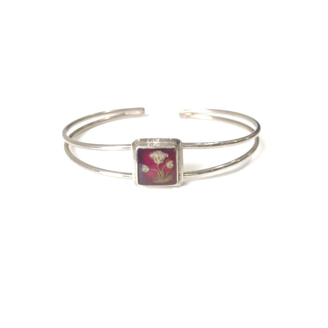 Gustavo / flower extrafine bracelet NEW COLOR 1.square 2.triangle 3.round