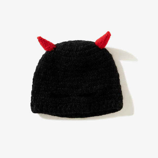 Knit Beanie-Devil