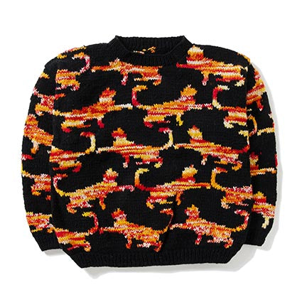 Crew Neck Knit-Cats & Dogs