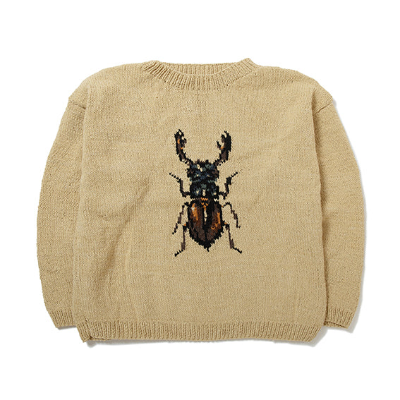 Crew Neck Knit-Kuwagata and Koganemushi