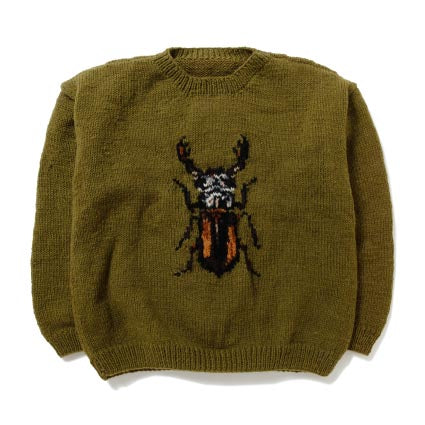 Crew Neck Knit-Insect