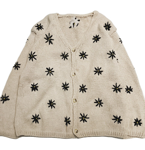 Floral Embroidery Cardigan