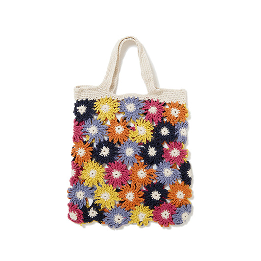 Flower Chain Tote Bag-Medium