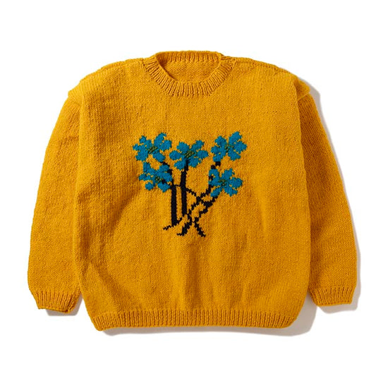 Crew Neck Knit-5Flowers