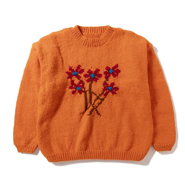 Crew Neck Knit-5Flowers