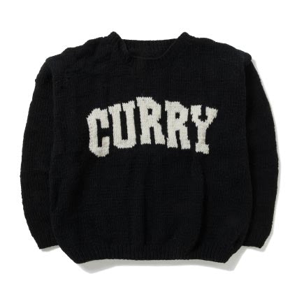 Crew Neck Knit-CURRY