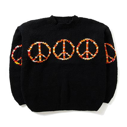 Crew Neck Knit-Peace