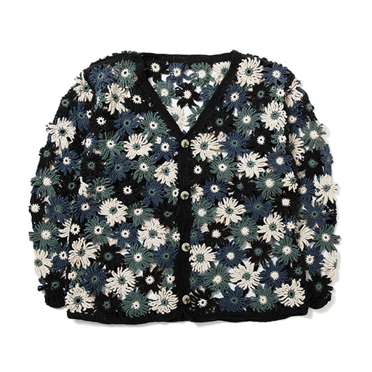 Chain Flower Cardigan