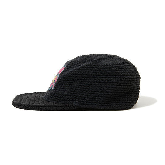 Hand-Knitted Cap-Flower