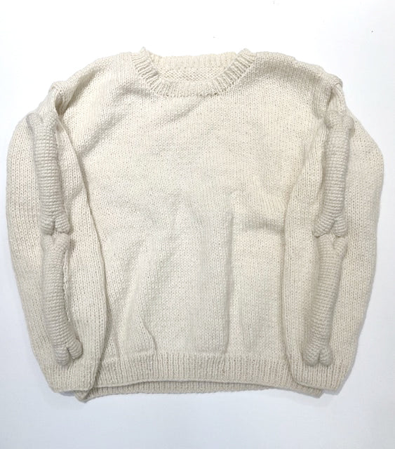 Knit MA1-3D Bone – ALTAGRACIA WEB STORE