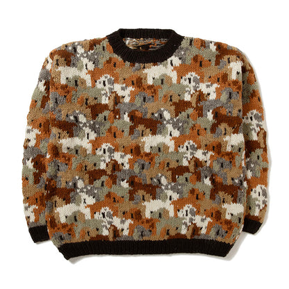 Crew Neck Knit-Dogs