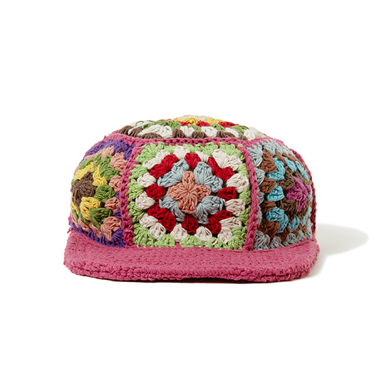 Hand-Knitted Hat-Panel