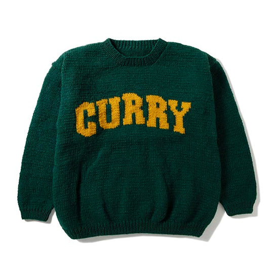 Crew Neck Knit-CURRY