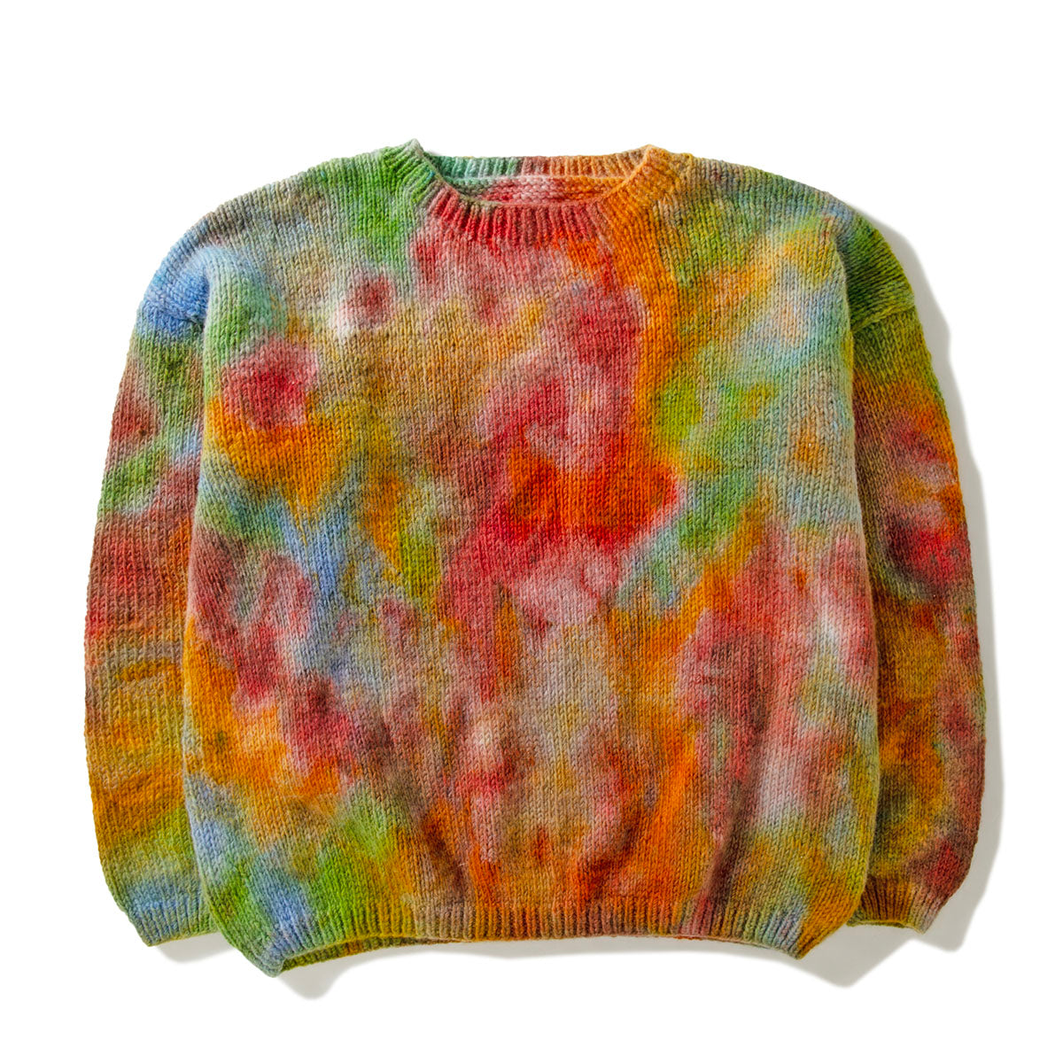 Crew Neck Knit-Tie Dye