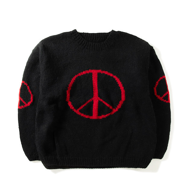 Big Peace Crew Neck Knit