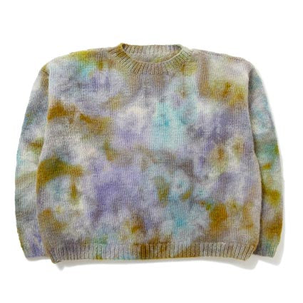 Crew Neck Knit-Tiedye