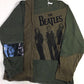 PATCH WORK LONG SLEEVE T-SHIRTS 2 - BEATLES