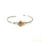 Gustavo / Flower Diamond Narrow Bracelet