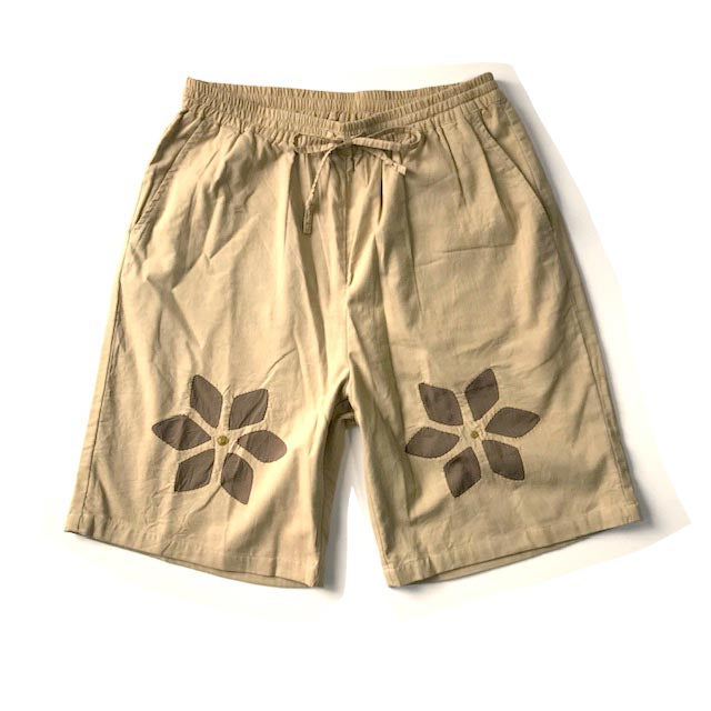 Flower Cut Work Shorts