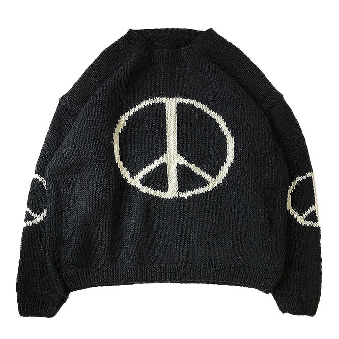 Big Peace Crew Neck Knit