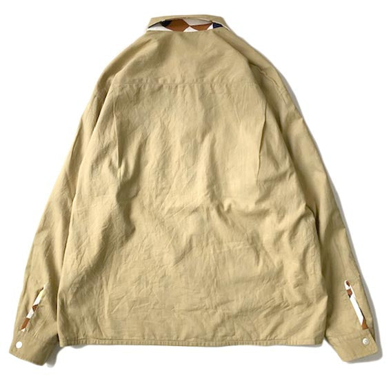 Reversible Patterned Shirts Jacket