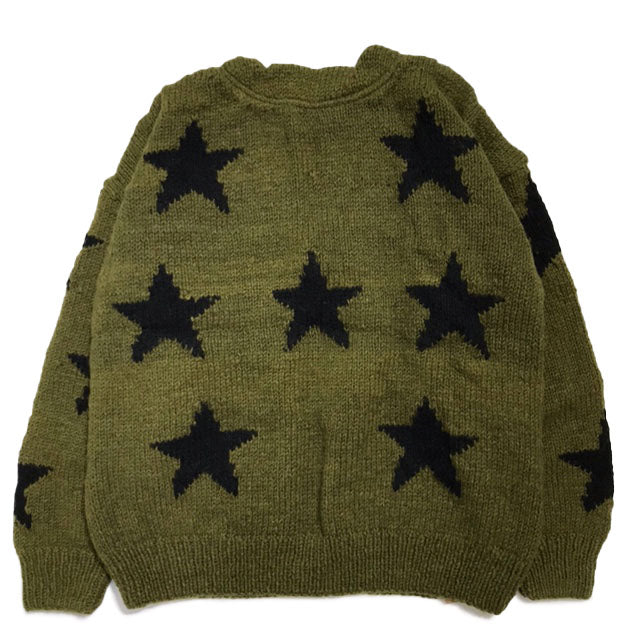 Knit Blouson-Star