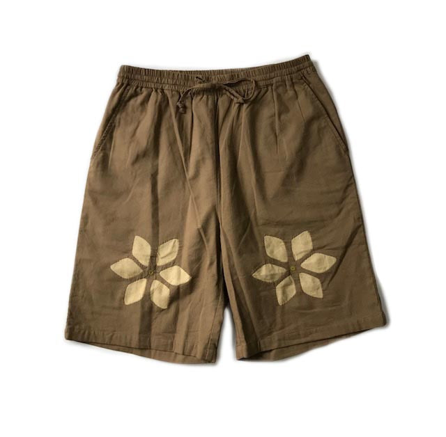 Flower Cut Work Shorts